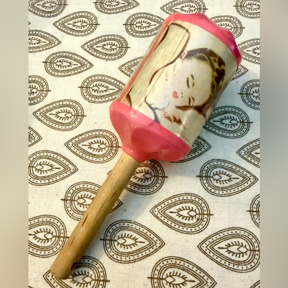 Occupied Japan | Toys | Vintage Celluloid Wood Baby Rattle Made In ...